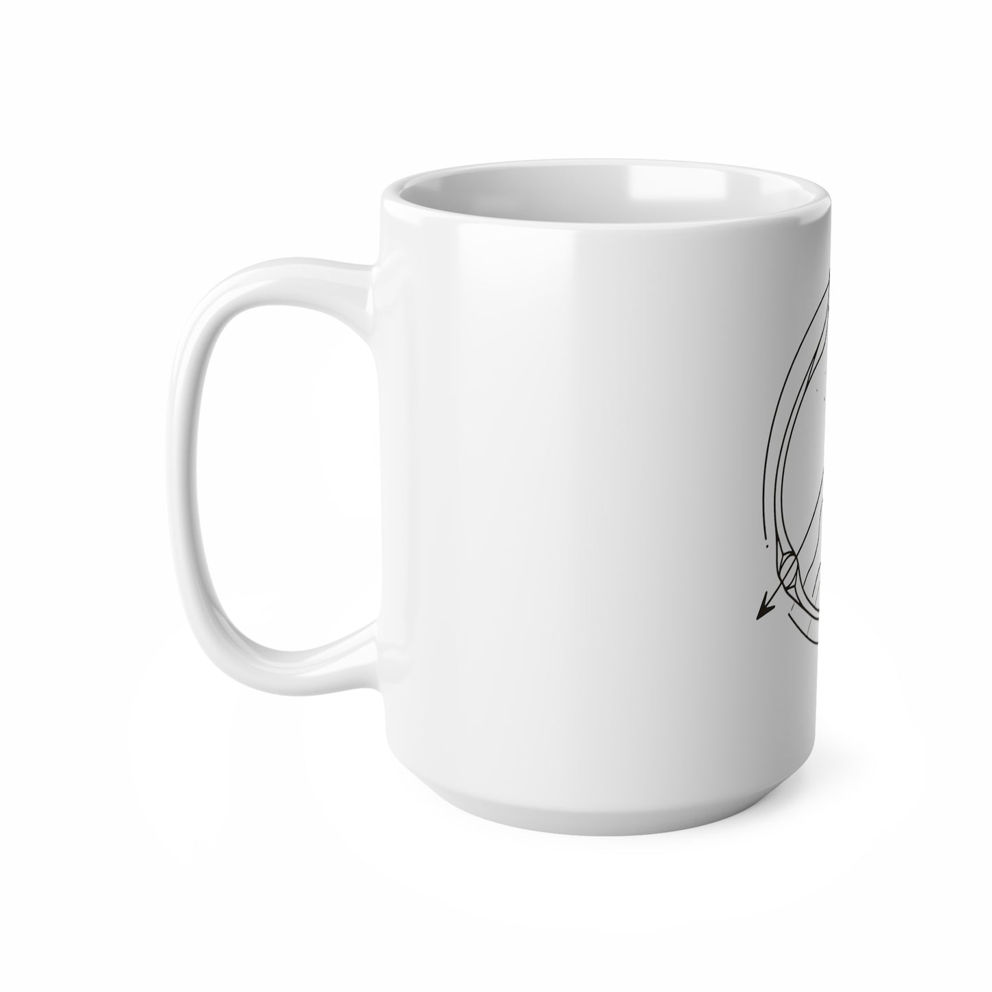Astral Minimalism - Sagittarius - Sagittarius Astral Minimalism Mug - 53.10