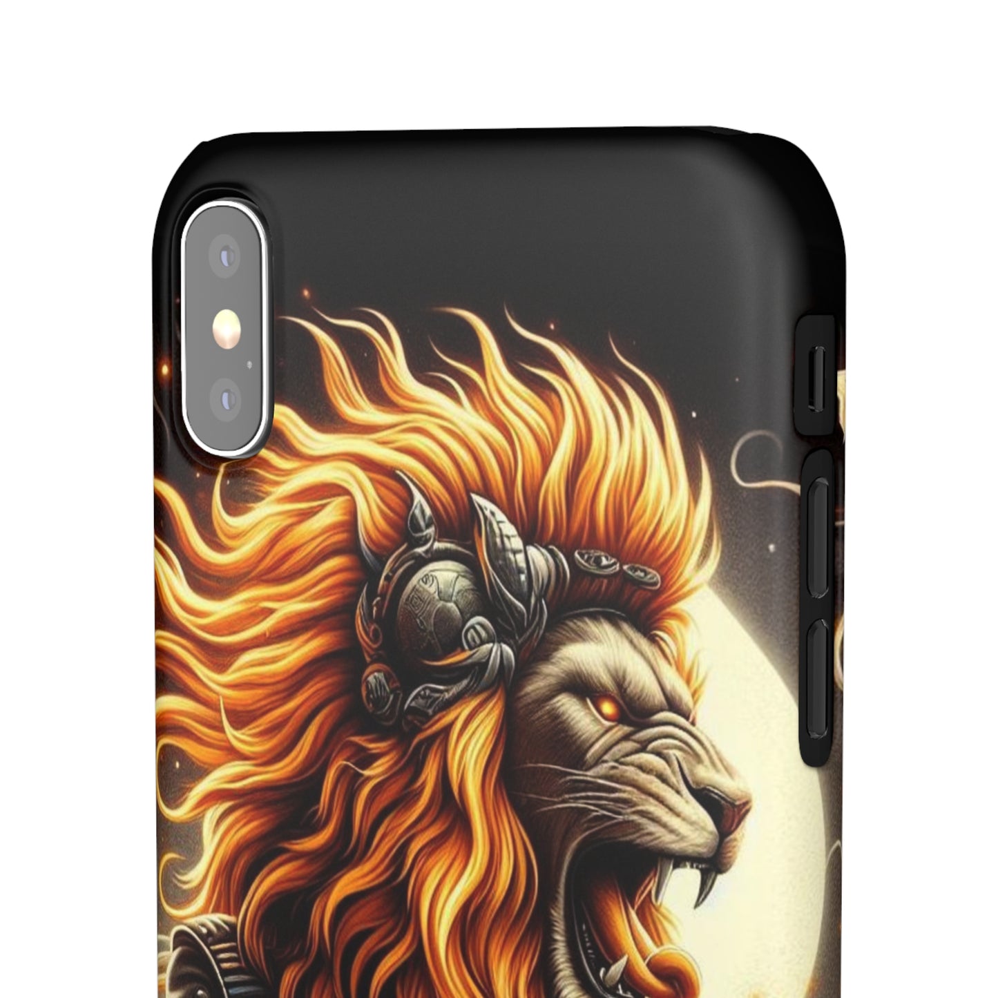 Fiery Roar Guitar Case: Leo - The Zodiac Rock Edition - 45
