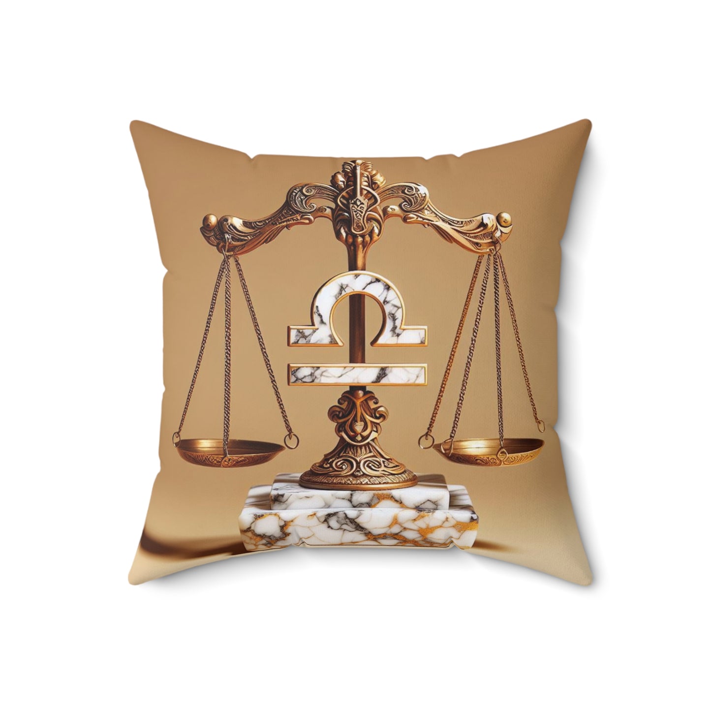 Marble Elegance - Libra - Libra Marble Elegance Pillow - 43