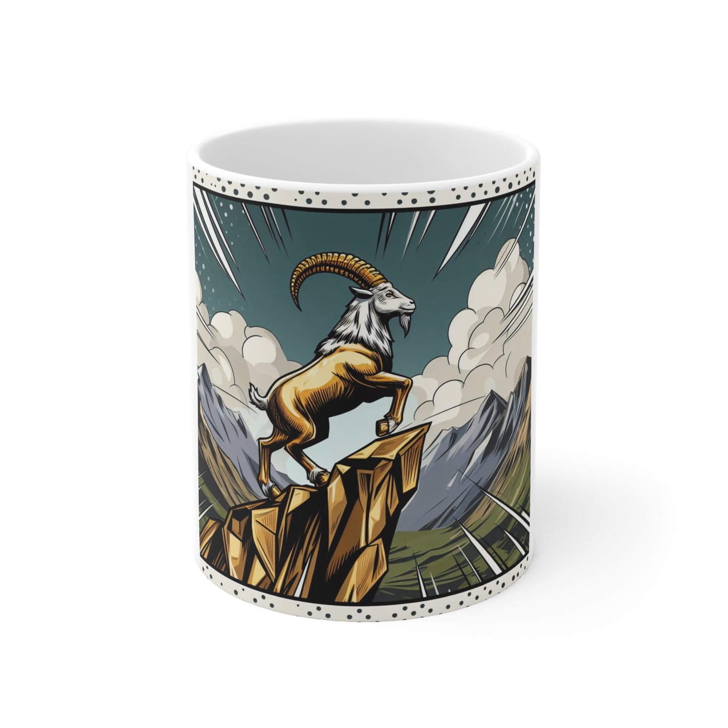 Cosmic Bloom - Capricorn - Capricorn Cosmic Bloom Mug - 30