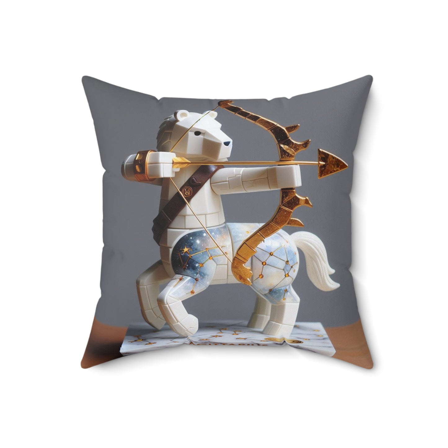 Marble Elegance - Sagittarius - Sagittarius Marble Elegance Pillow - 43