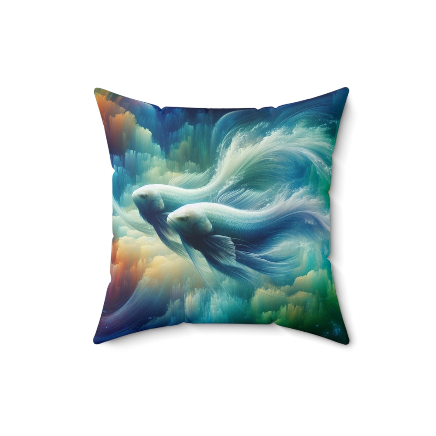 Ethereal Elegance - Pisces - Pisces Ethereal Elegance Pillow - 27.10