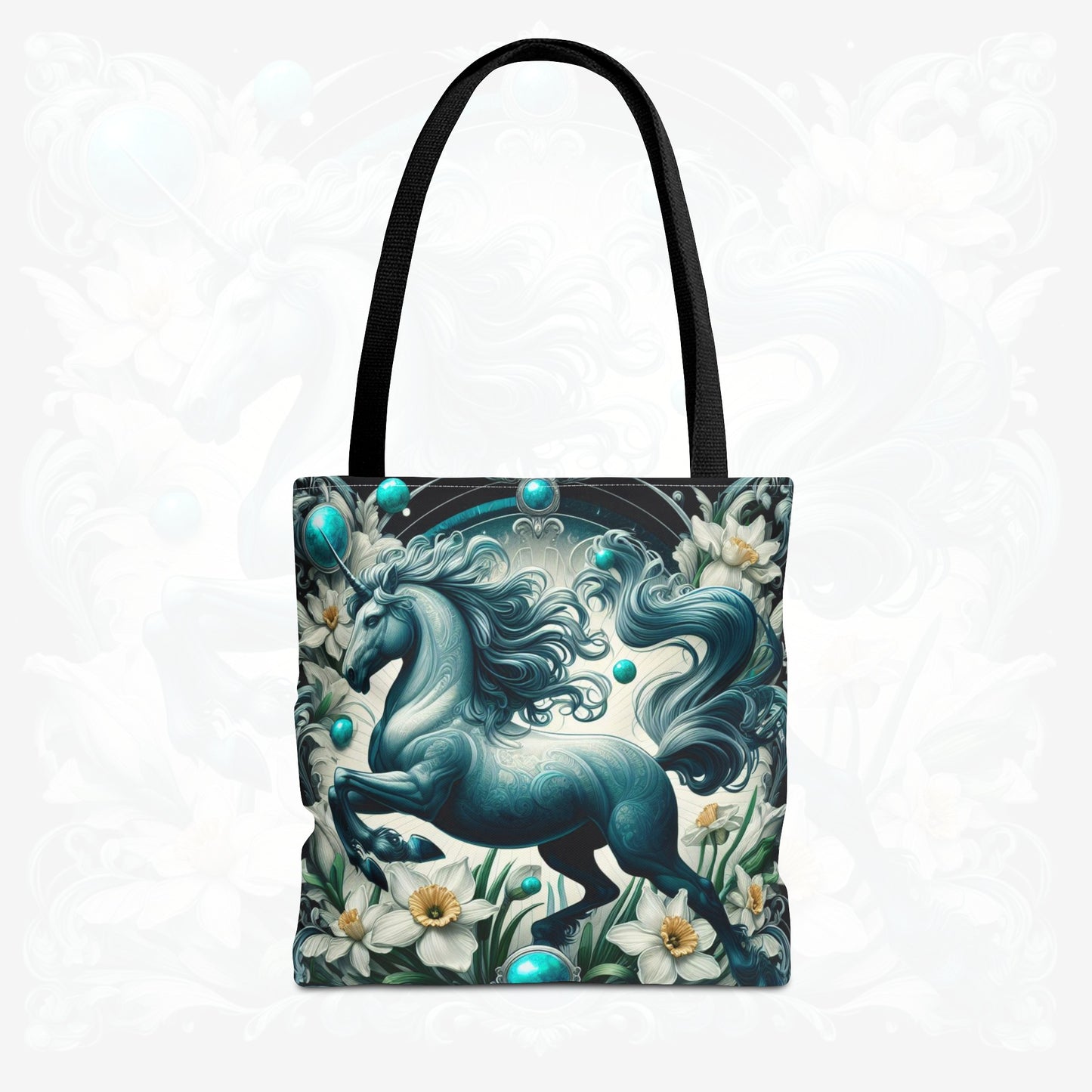 Astrological Blossoms and Crystals - Sagittarius - Adventurous Spirit Tote Bag - 50