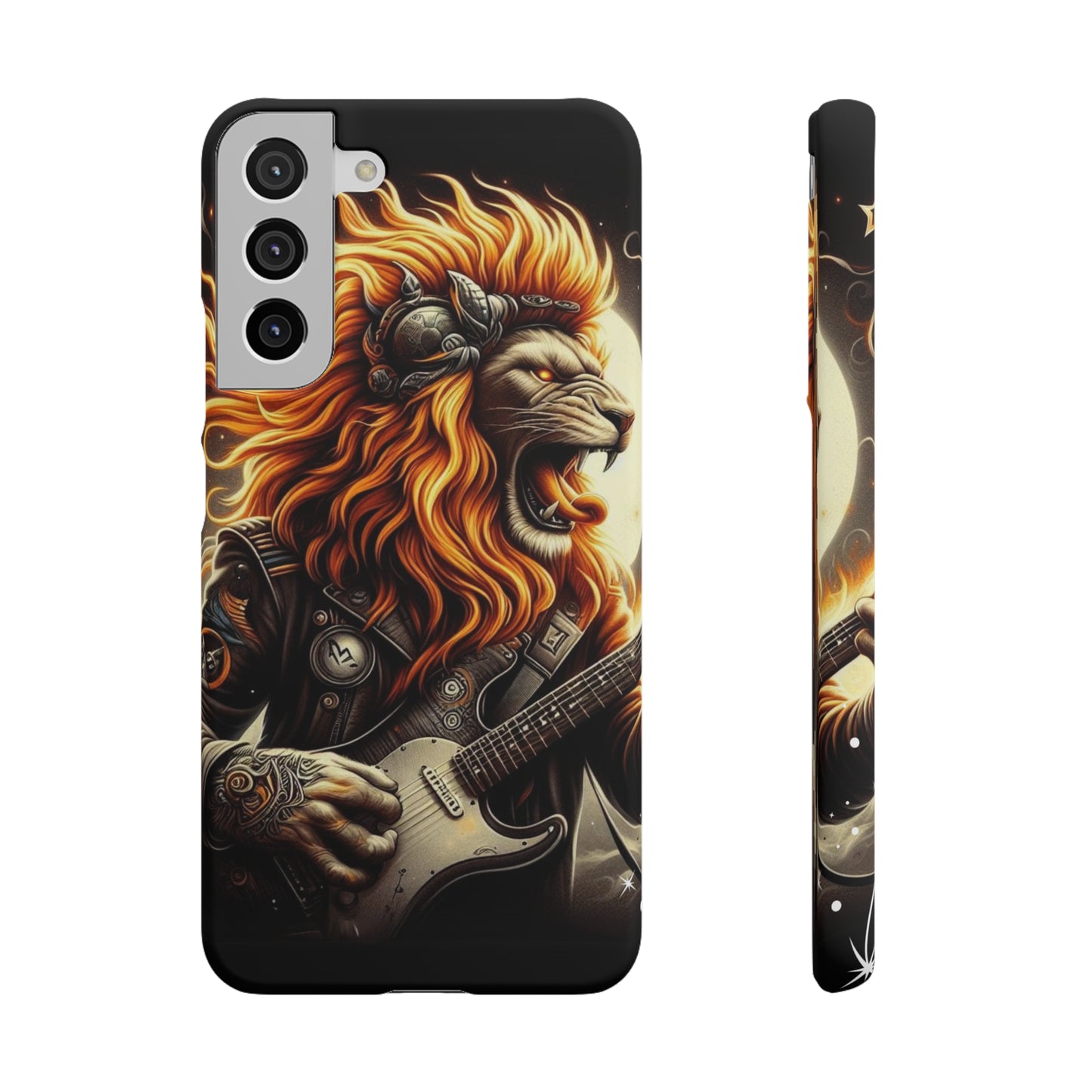 Fiery Roar Guitar Case: Leo - The Zodiac Rock Edition - 45