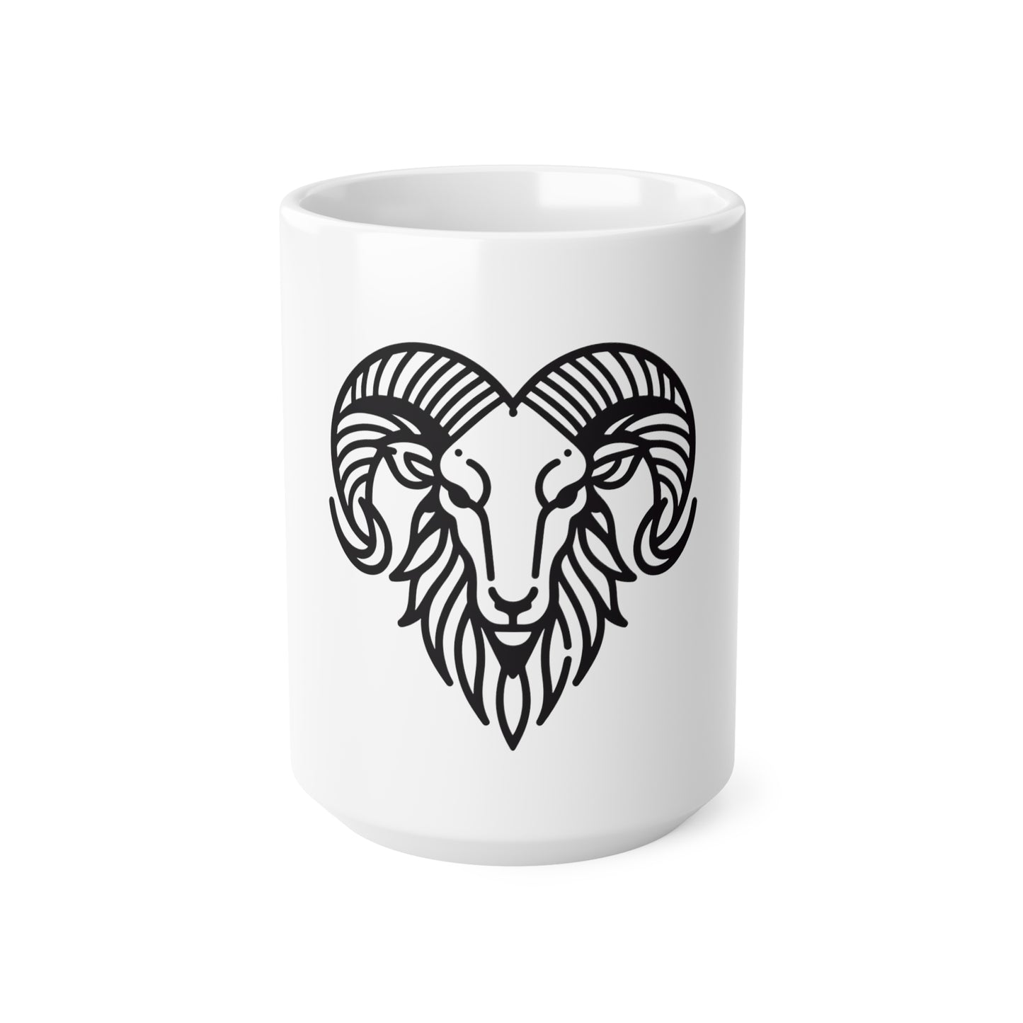 Zodiac Doodles - Aries - Aries Zodiac Doodles Mug - 53.30