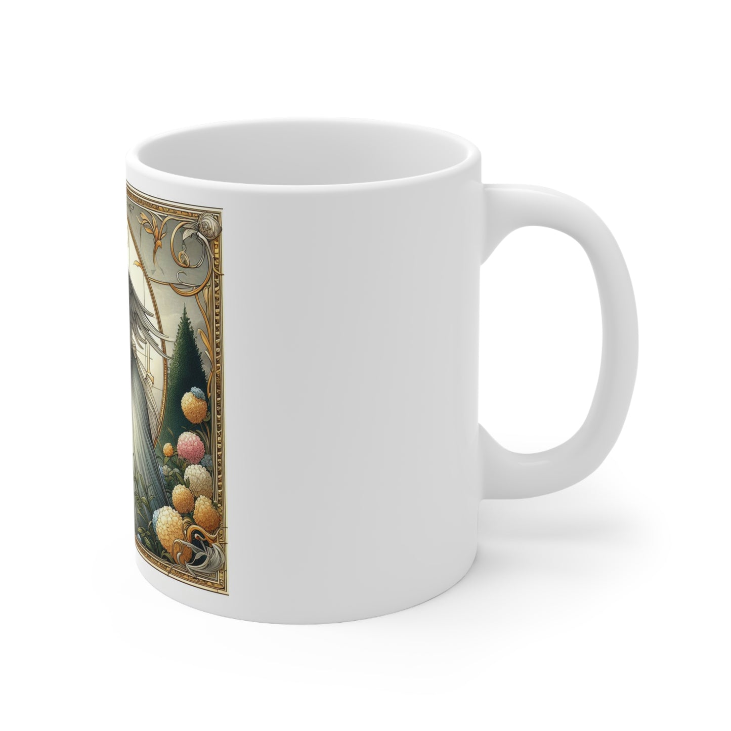 Cosmic Bloom - Virgo - Virgo Cosmic Bloom Mug - 30