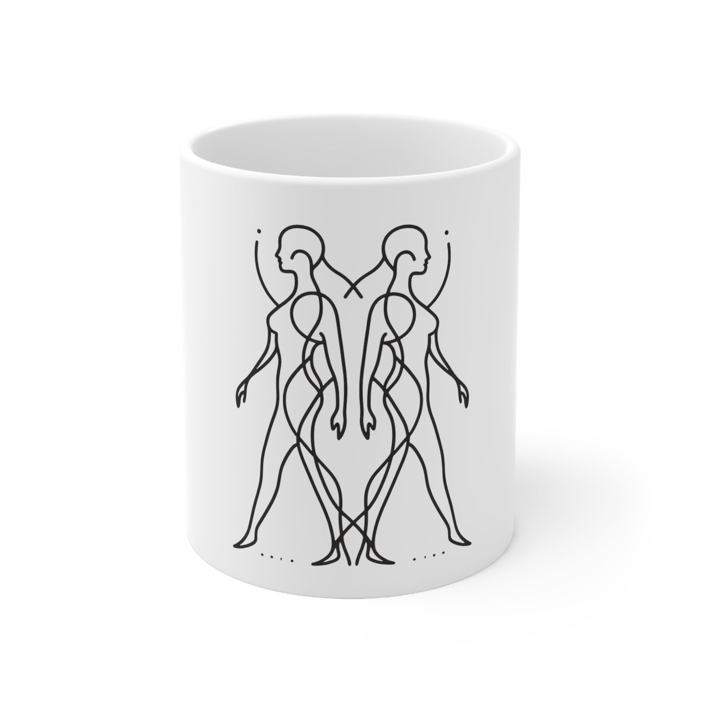 Astral Minimalism - Gemini - Gemini Astral Minimalism Mug - 53.10