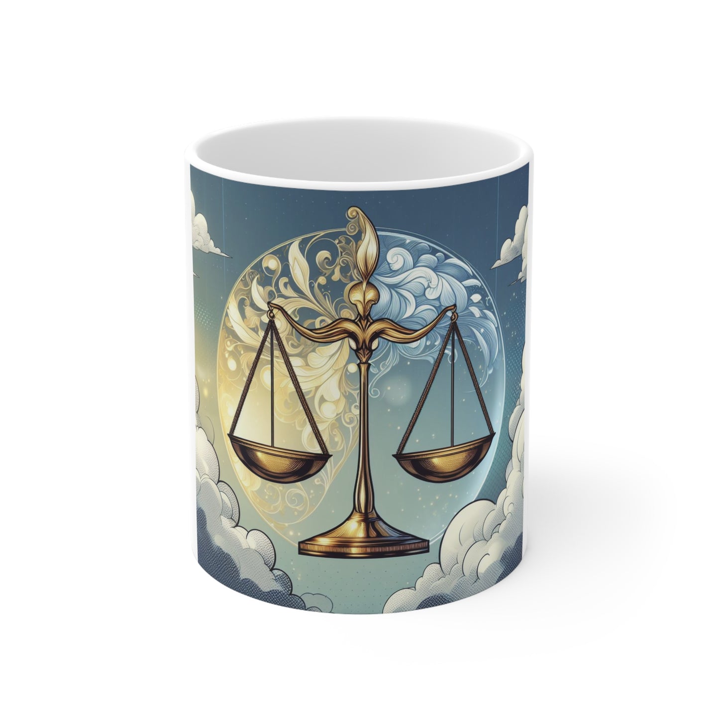 Cosmic Bloom - Libra - Libra Cosmic Bloom Mug - 30