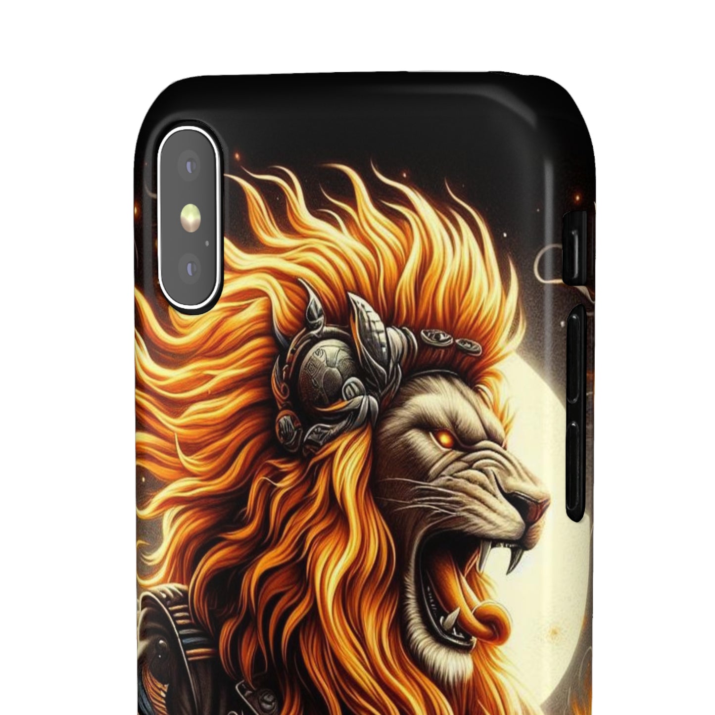 Fiery Roar Guitar Case: Leo - The Zodiac Rock Edition - 45