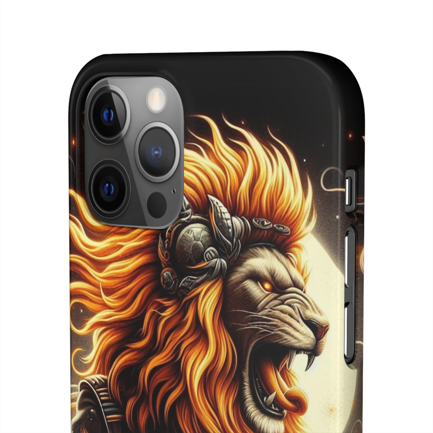 Fiery Roar Guitar Case: Leo - The Zodiac Rock Edition - 45