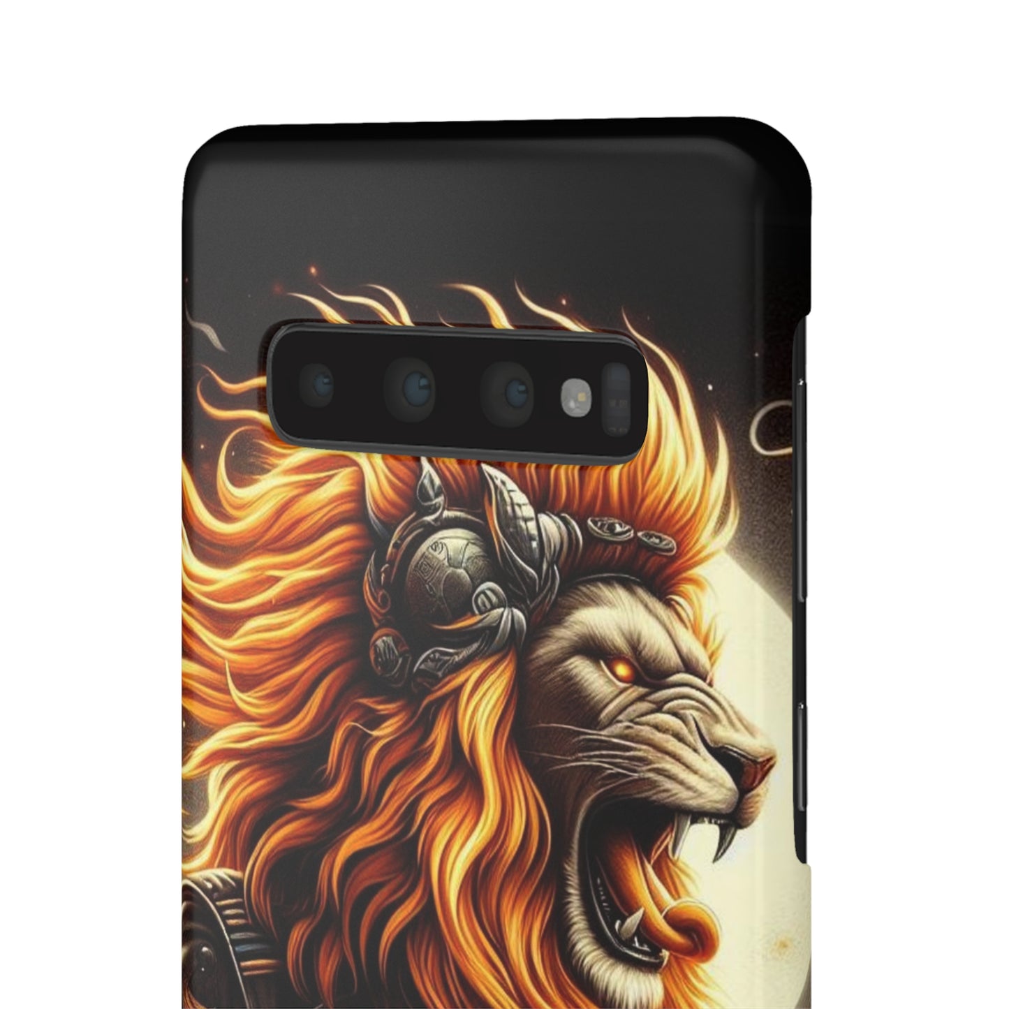 Fiery Roar Guitar Case: Leo - The Zodiac Rock Edition - 45
