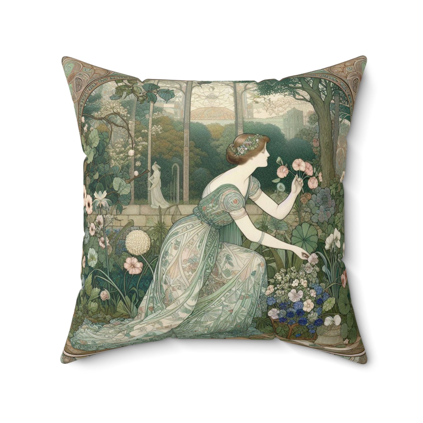 Majestic Ornamentals - Virgo - Virgo Majestic Ornamentals Pillow - 37.2