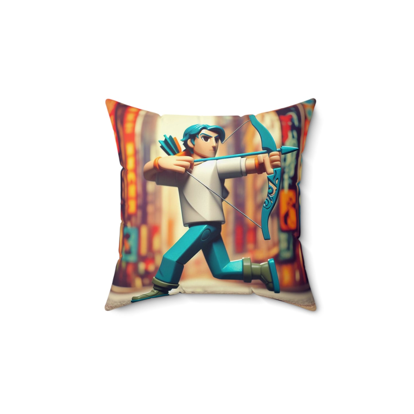 Urban Zodiac - Sagittarius - Sagittarius Urban Vinyl Pillow - 47