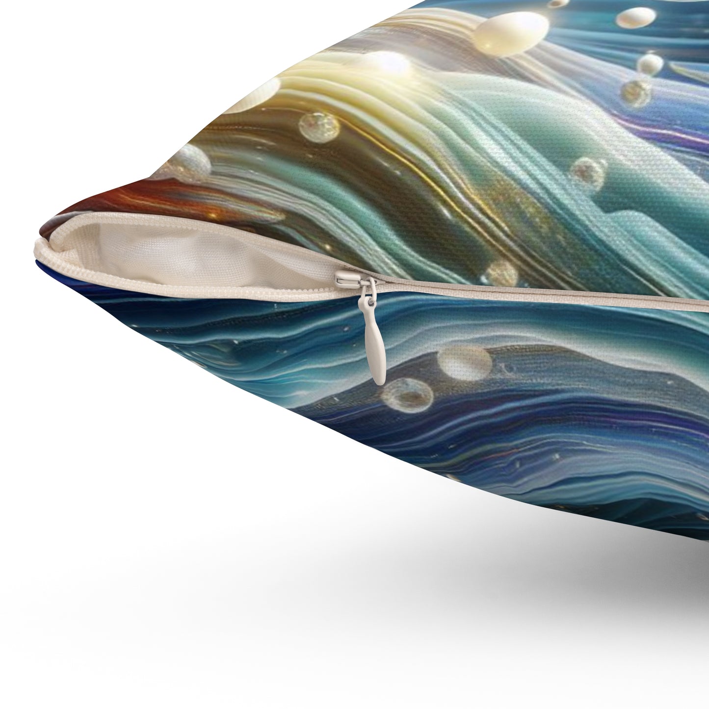 Sculpted Elegance and Blossoms - Pisces - Pisces Sculpted Elegance and Blossoms Pillow - 31.2
