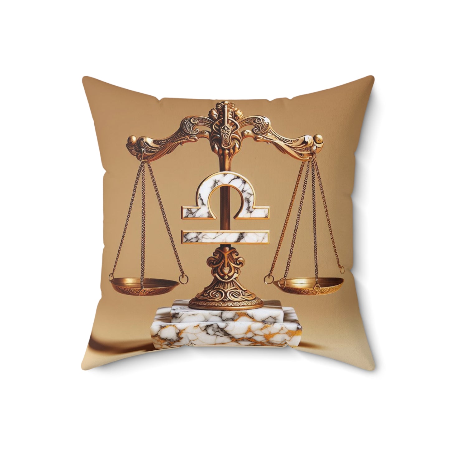 Marble Elegance - Libra - Libra Marble Elegance Pillow - 43