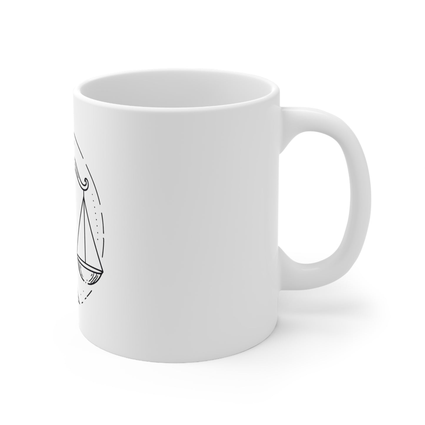 Astral Minimalism - Libra - Libra Astral Minimalism Mug - 53.10