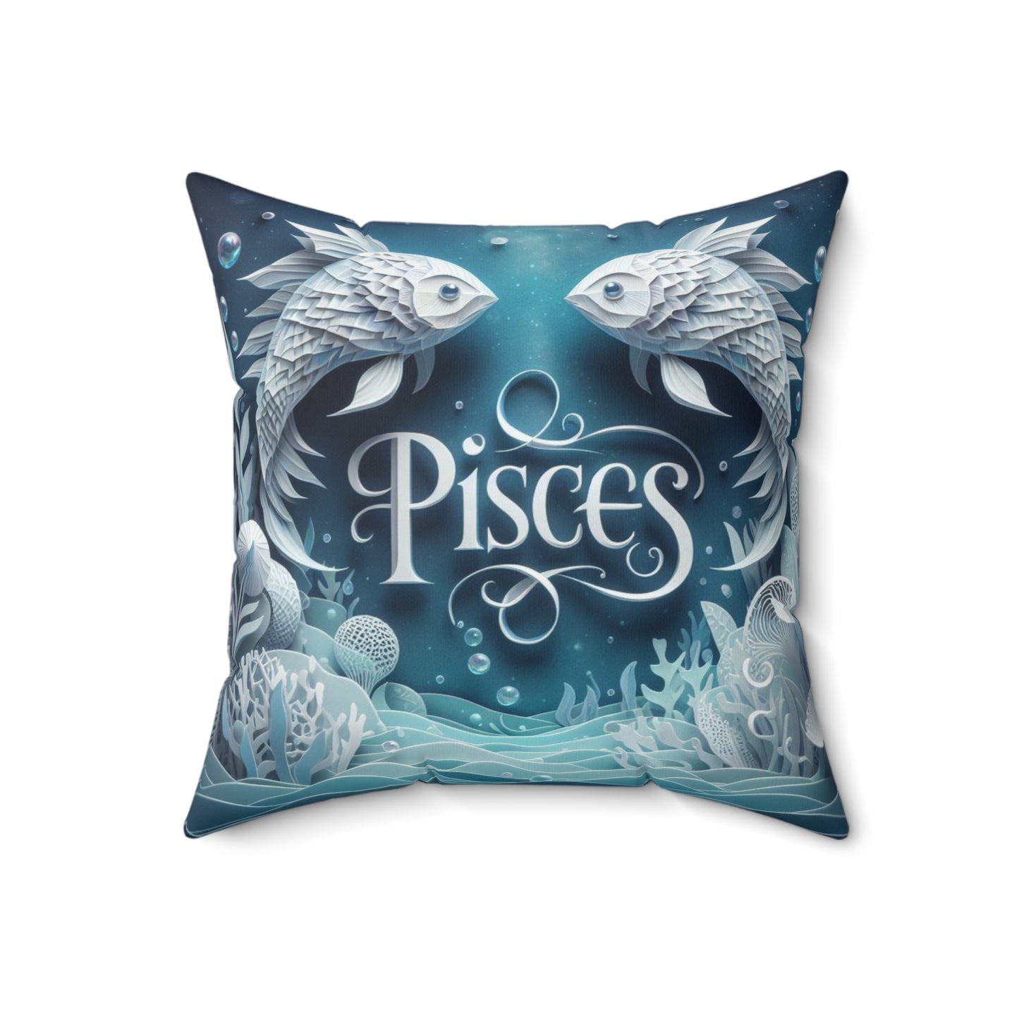Quilled Zodiac - Pisces - Pisces Quilled Zodiac Pillow - 16