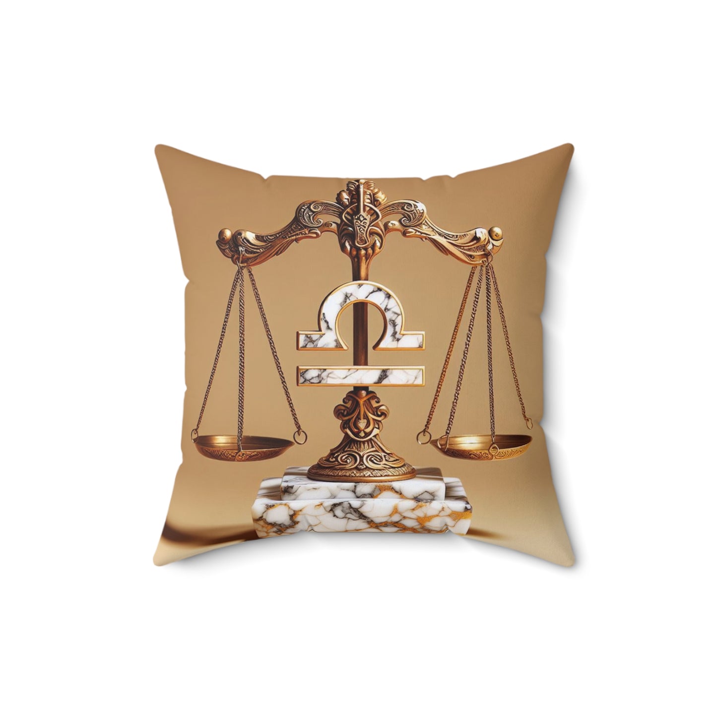Marble Elegance - Libra - Libra Marble Elegance Pillow - 43