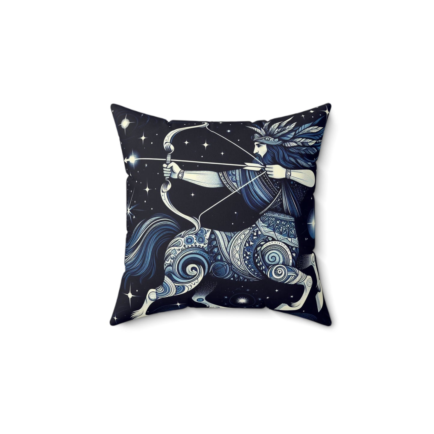 Majestic Ornamentals - Sagittarius - Sagittarius Majestic Ornamentals Pillow - 37.2