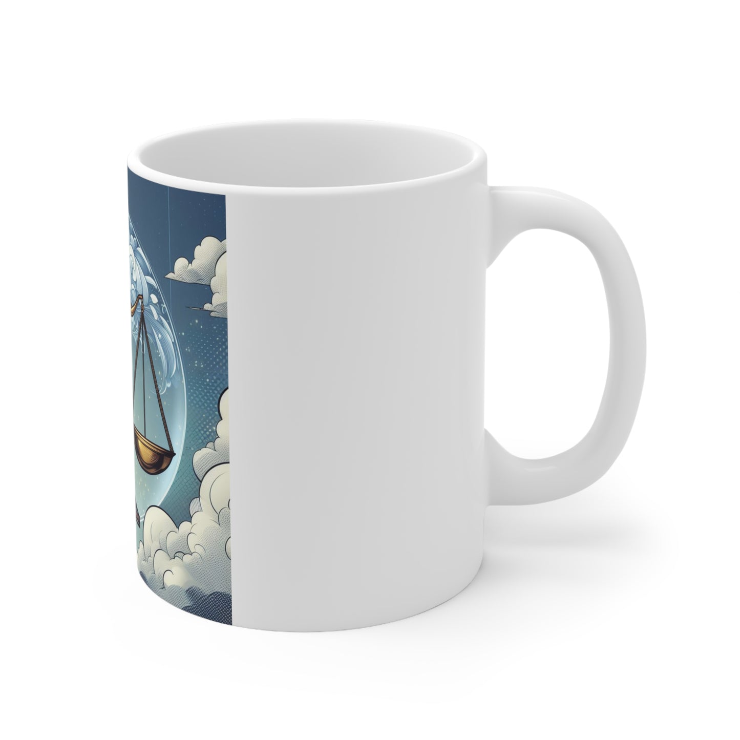 Cosmic Bloom - Libra - Libra Cosmic Bloom Mug - 30