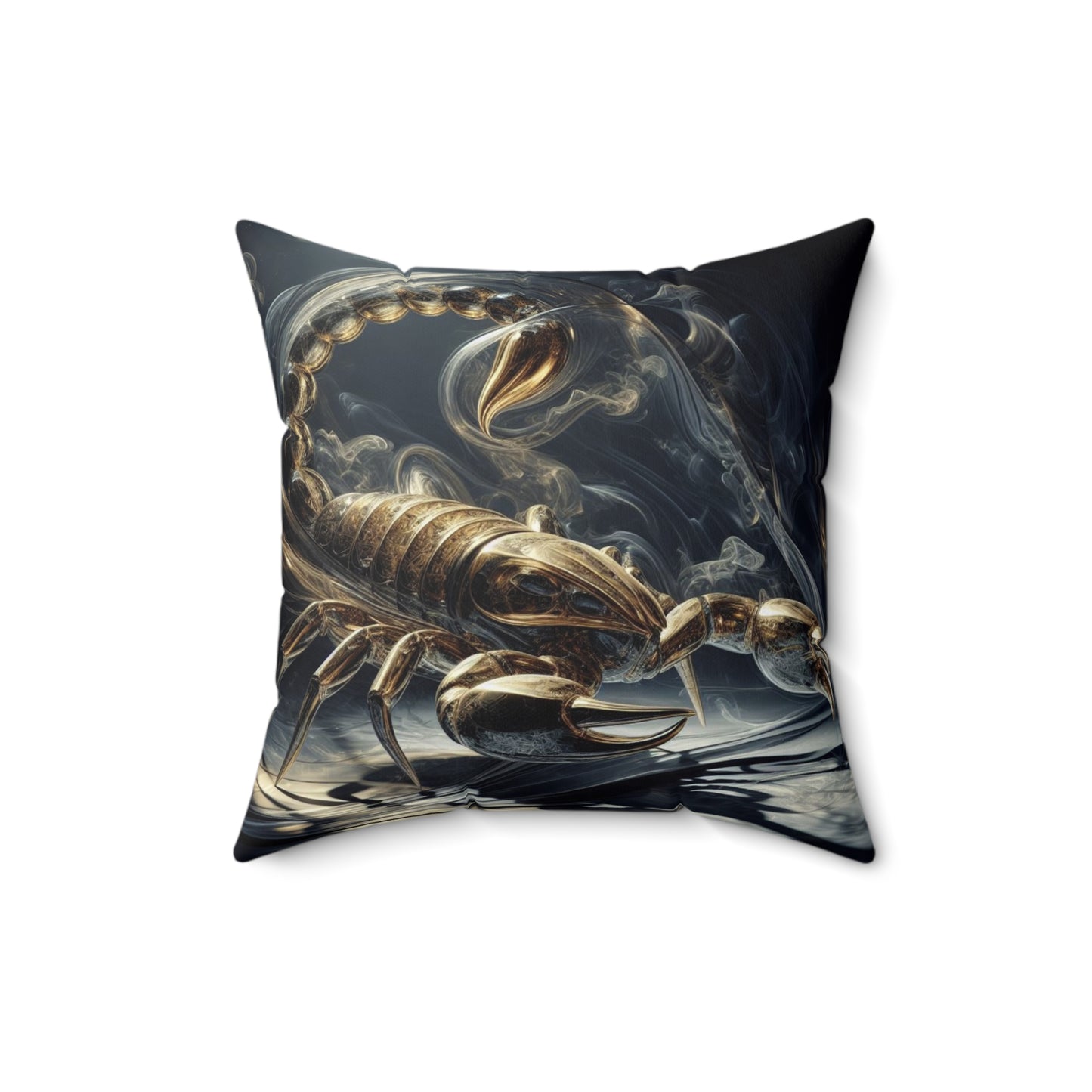 Sculpted Elegance and Blossoms - Scorpio - Scorpio Sculpted Elegance and Blossoms Pillow - 31.2