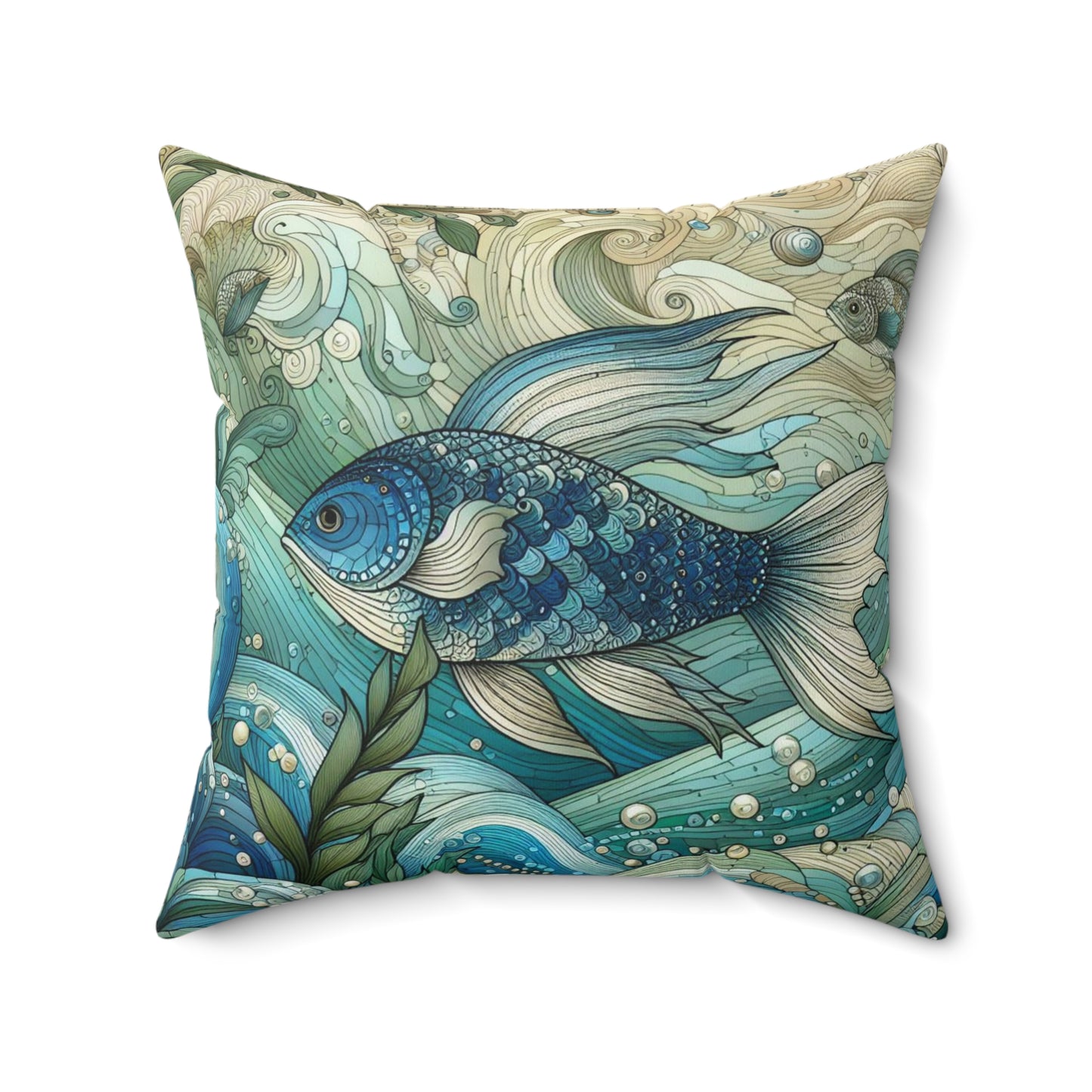 Majestic Ornamentals - Pisces - Pisces Majestic Ornamentals Pillow - 37.2