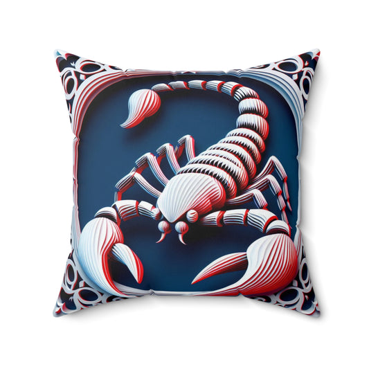 Papercraft Zodiac - Scorpio - Scorpio Papercraft Zodiac Pillow - 11