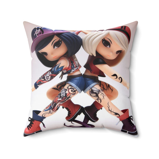 Urban Zodiac - Gemini - Gemini Urban Vinyl Pillow - 47