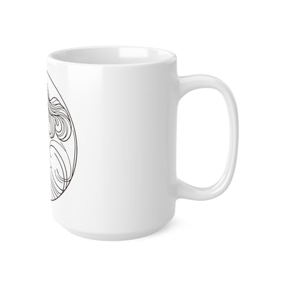 Astral Minimalism - Virgo - Virgo Astral Minimalism Mug - 53.10