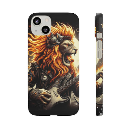 Fiery Roar Guitar Case: Leo - The Zodiac Rock Edition - 45