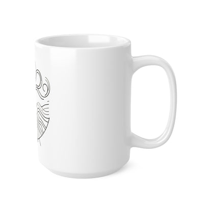 Astral Minimalism - Sagittarius - Sagittarius Astral Minimalism Mug - 53.10