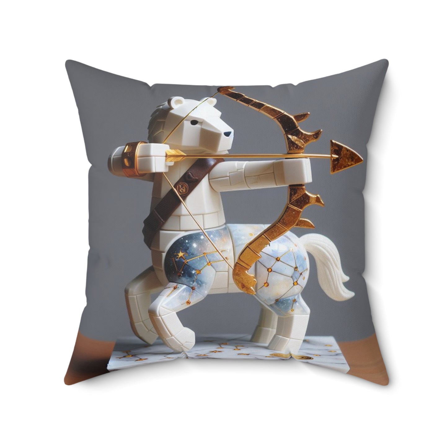 Marble Elegance - Sagittarius - Sagittarius Marble Elegance Pillow - 43