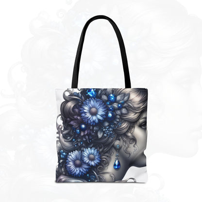 Astrological Blossoms and Crystals - Virgo - Pure Perfection Tote Bag - 50