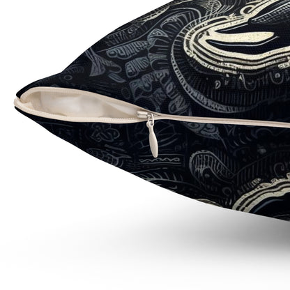 Astrological Artistry - Scorpio - Scorpio Artistic Symbolism Pillow - 33