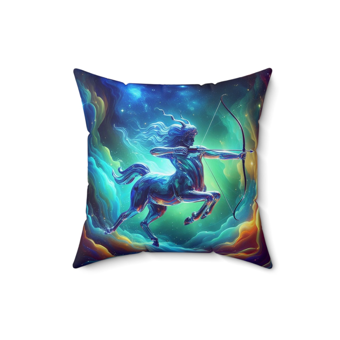 Ethereal Elegance - Sagittarius - Sagittarius Ethereal Elegance Pillow - 27.10