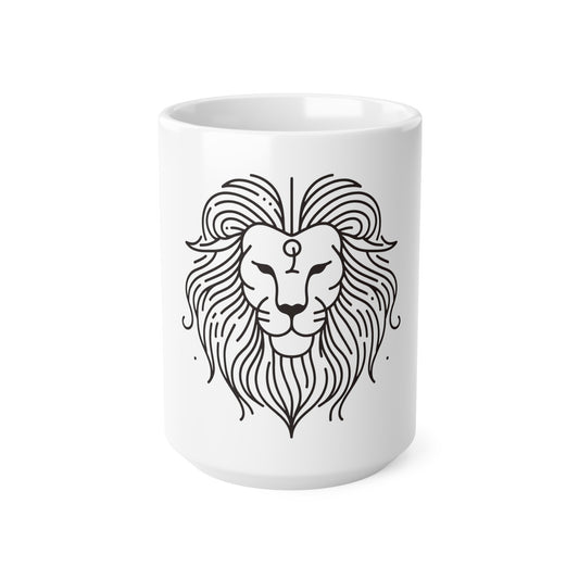 Zodiac Doodles - Leo - Leo Zodiac Doodles Mug - 53.30