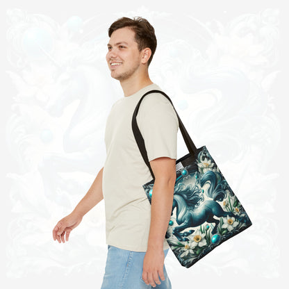 Astrological Blossoms and Crystals - Sagittarius - Adventurous Spirit Tote Bag - 50