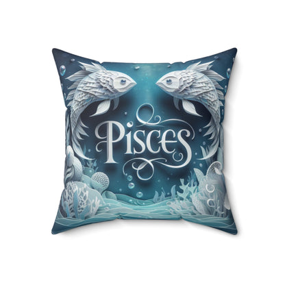 Quilled Zodiac - Pisces - Pisces Quilled Zodiac Pillow - 16