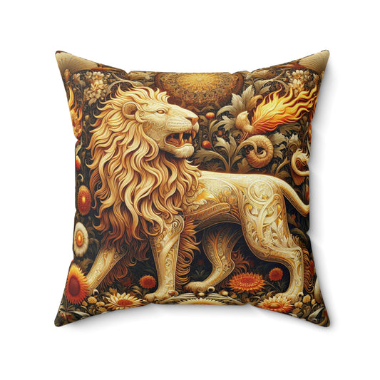 Majestic Ornamentals - Leo - Leo Majestic Ornamentals Pillow - 37.2