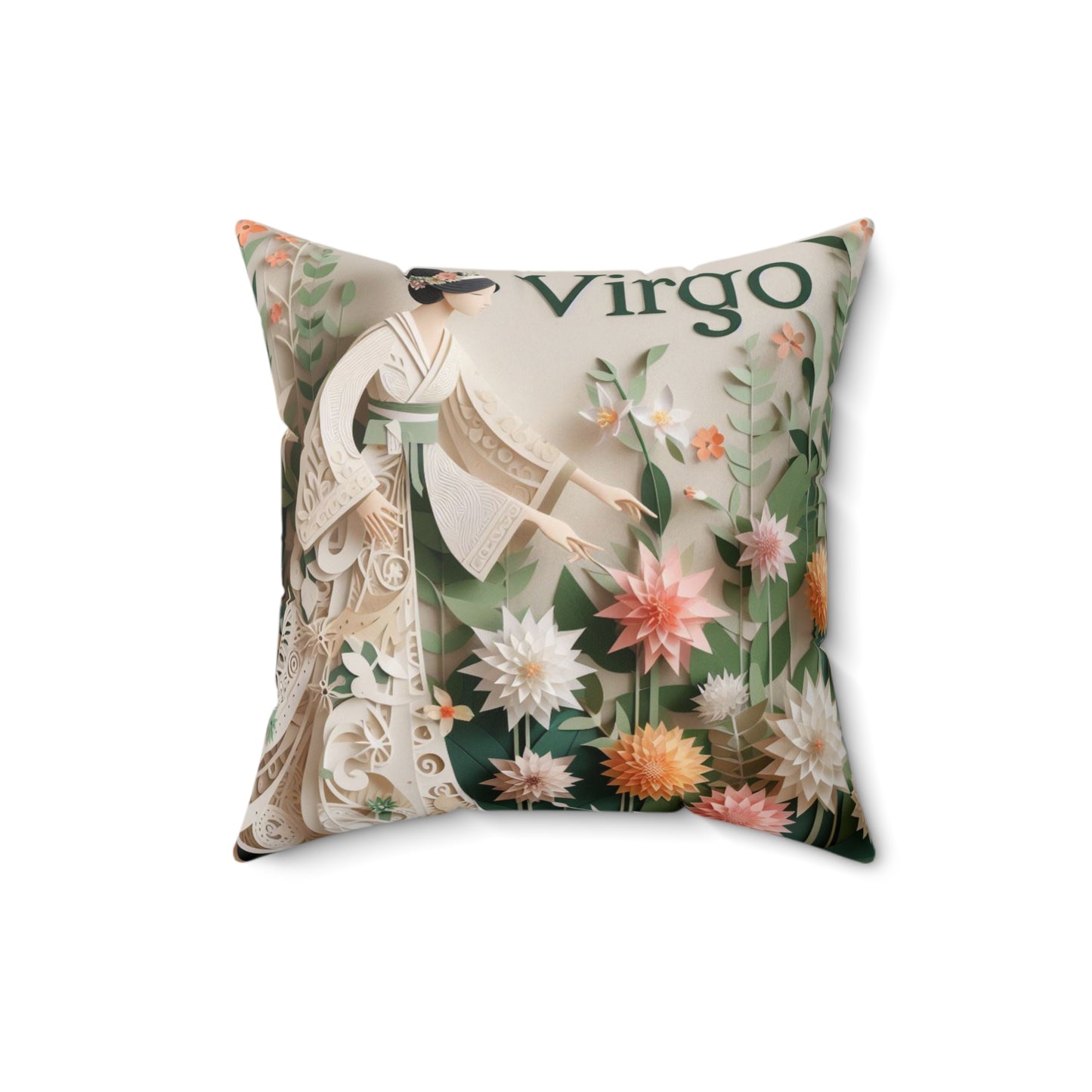 Quilled Zodiac - Virgo - Virgo Quilled Zodiac Pillow - 16