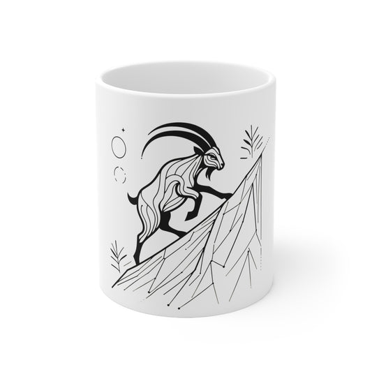 Zodiac Doodles - Capricorn  - Capricorn Zodiac Doodles Mug - 53.30