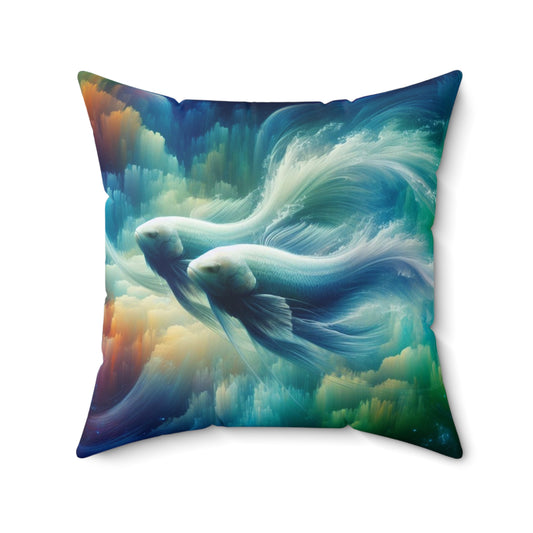 Ethereal Elegance - Pisces - Pisces Ethereal Elegance Pillow - 27.10
