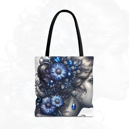 Astrological Blossoms and Crystals - Virgo - Pure Perfection Tote Bag - 50