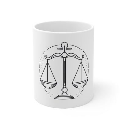 Astral Minimalism - Libra - Libra Astral Minimalism Mug - 53.10