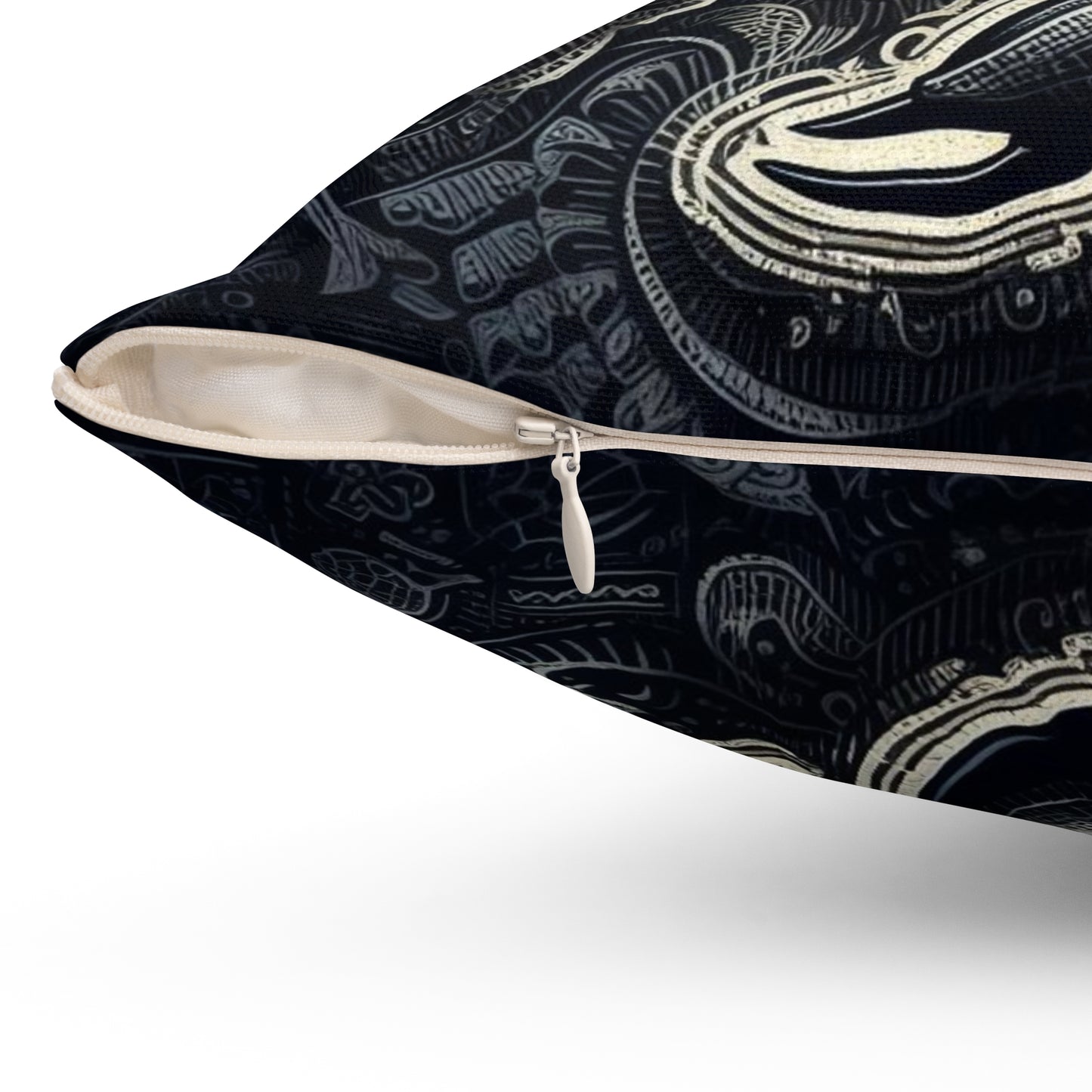 Astrological Artistry - Scorpio - Scorpio Artistic Symbolism Pillow - 33