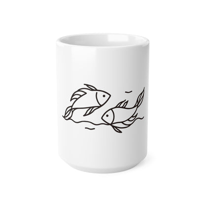 Astral Minimalism - Pisces - Pisces Astral Minimalism Mug - 53.10