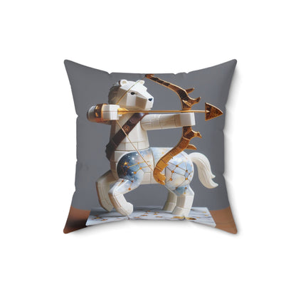 Marble Elegance - Sagittarius - Sagittarius Marble Elegance Pillow - 43