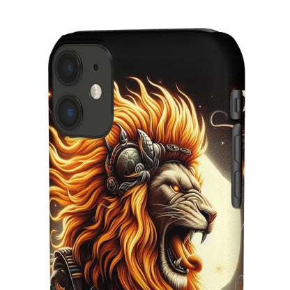 Fiery Roar Guitar Case: Leo - The Zodiac Rock Edition - 45