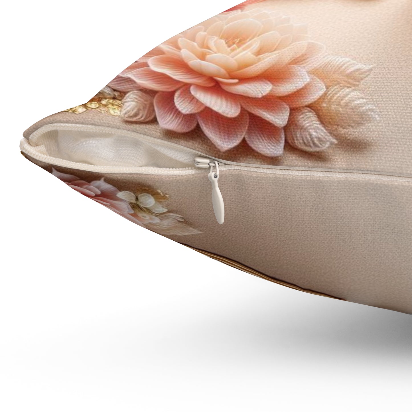 Sculpted Elegance and Blossoms - Cancer - Cancer Sculpted Elegance and Blossoms Pillow - 31.2