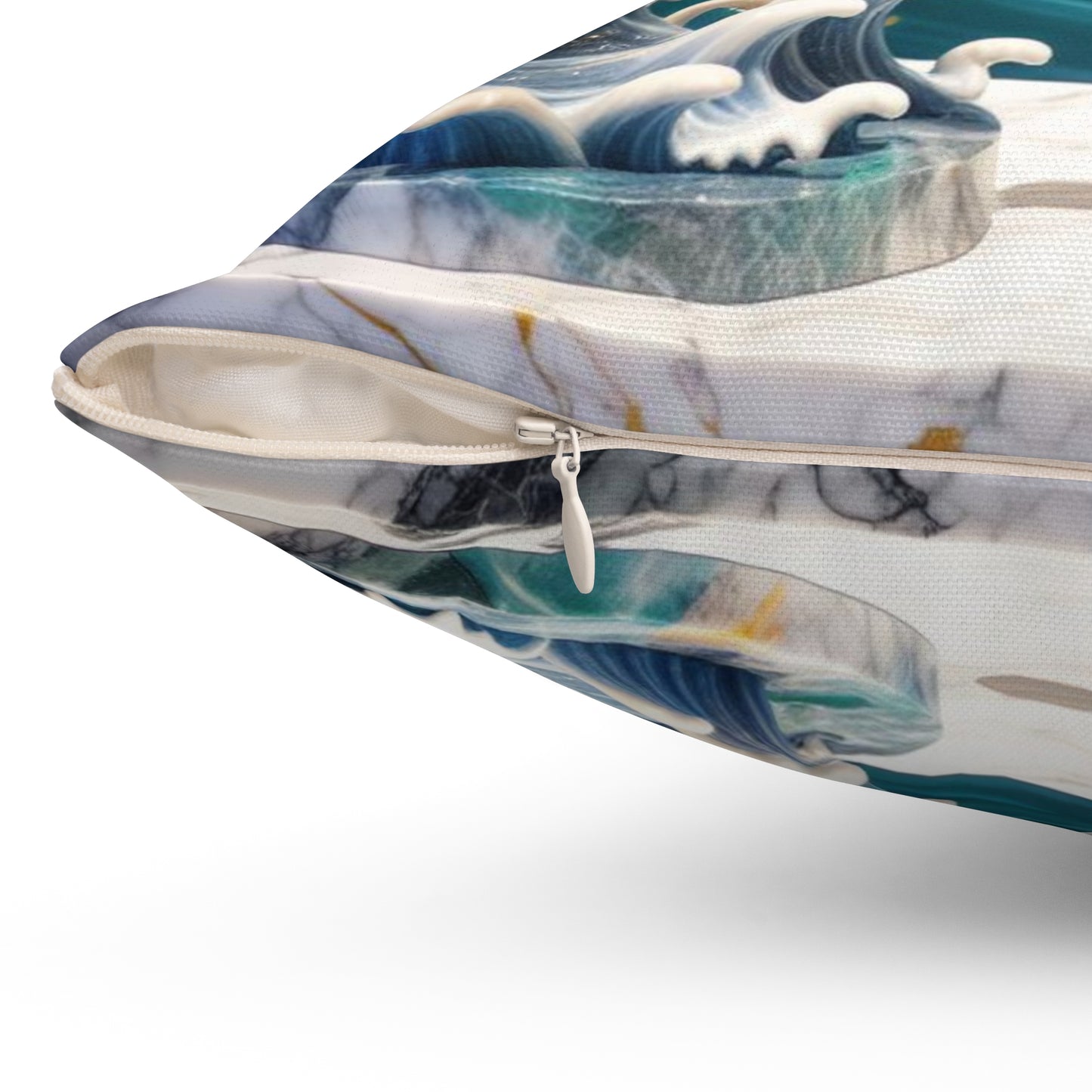 Marble Elegance - Pisces - Pisces Marble Elegance Pillow - 43